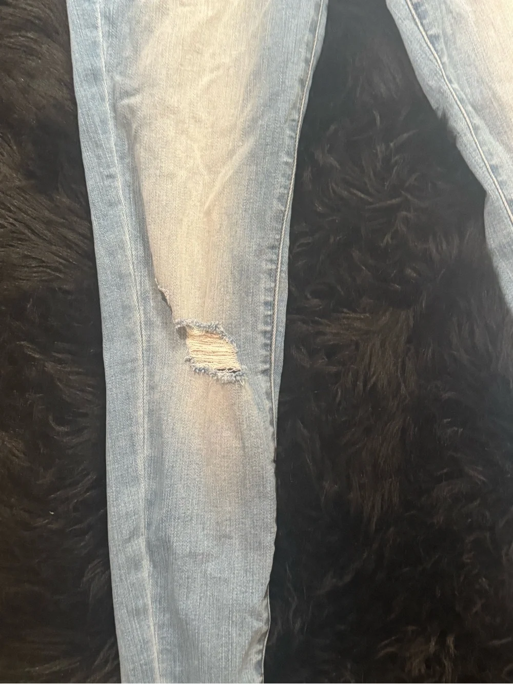 KanCan Women's Light Blue Button-Fly Jeans